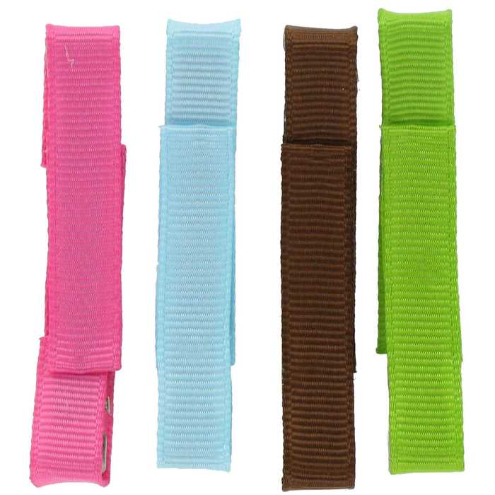 Candy Ribbon Covered Hair Clips Hobby Lobby 987677